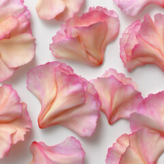 Pink rose petals background