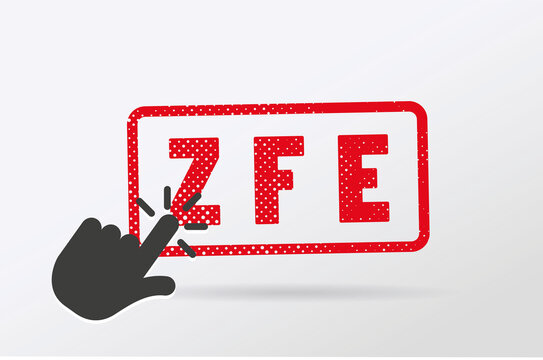 ZFE - acronyme - zone &agrave; faibles &eacute;missions