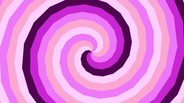 motion hypno Horizontal Spiral Purple Gradient Background Animation