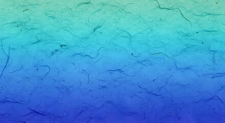 Gradient blue-green textured surface with natural crack patterns