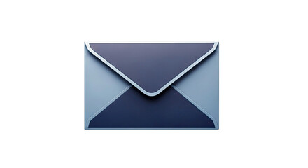 Abstract blue envelope icon