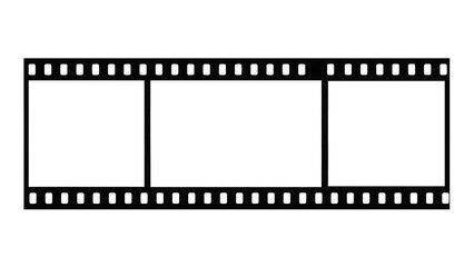 Obraz premium Film strip icon for creative projects and presentations