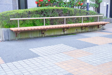 簡易的なベンチ