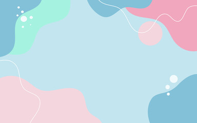 Color splash abstract background for design.Template banner and cover for social media ad, template special promo new arrival sale.	