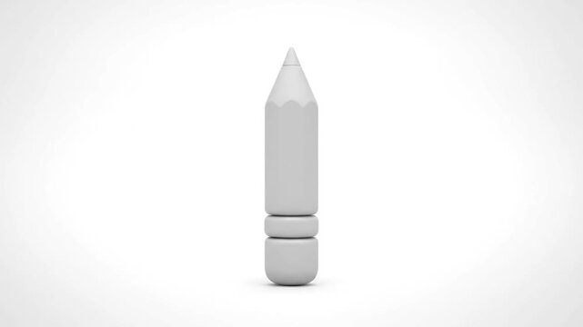 White Cosmetic Products on White Background.