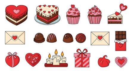 Valentines day treats and gifts