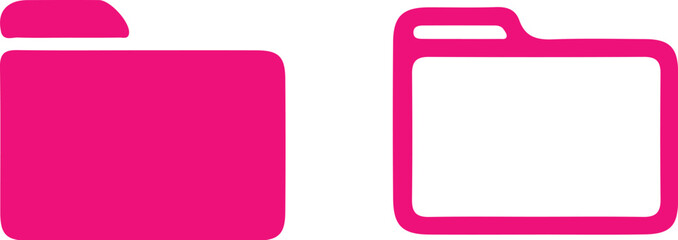 Folder icon  simple icon. Vector ICON all icon Viktor	