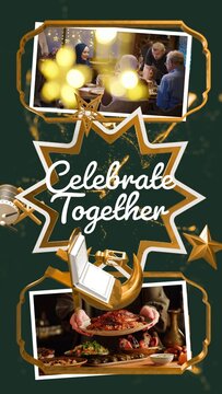 Eid and Ramadan Golden Reveal - Vertical
