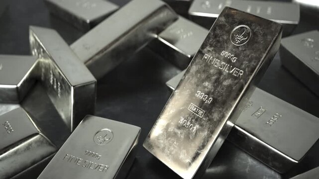 4k Video Silver Bars 5000g Chaos. ProRes 4444.