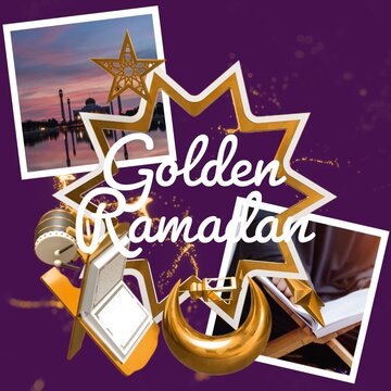 Eid and Ramadan Golden Reveal - Square
