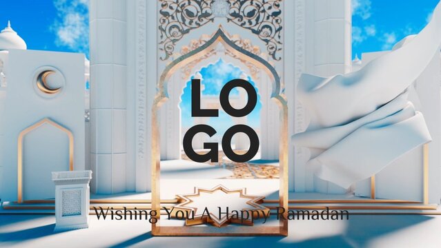 Ramadan Blessings White & Gold Reveal