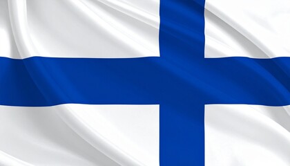 Obraz premium flag of Finland