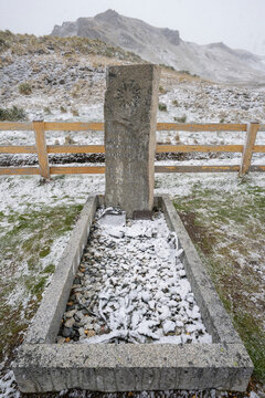 Ernest Shackleton's grave