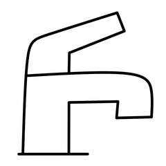 Bathroom vector icon