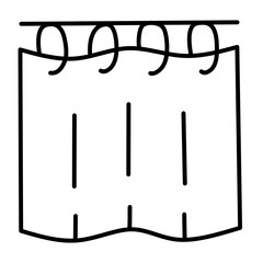 Bathroom vector icon