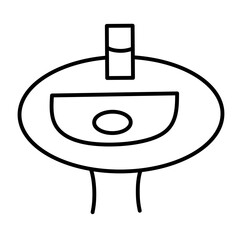 Bathroom vector icon