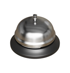 레트로 실버 테이블 서비스 벨 Retro Silver Table Service Bell