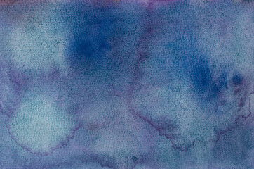 Watercolor purple hand drawn background, monochrome element for wedding and party design