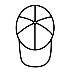 Cap icon vector