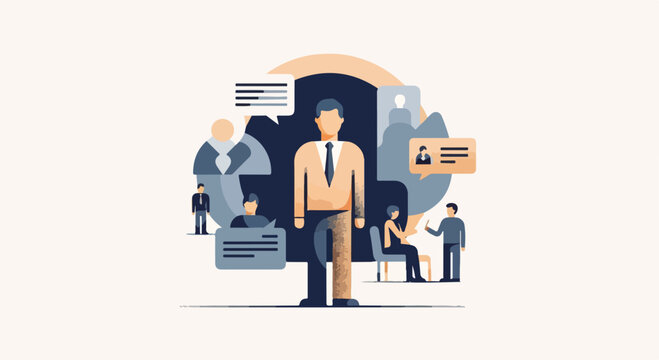 Internal Consistency And Ethical Alignment In Leadership illustration