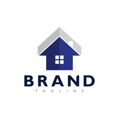 Home Architecture Logo Symbol for Professional Real Estate Branding Identity