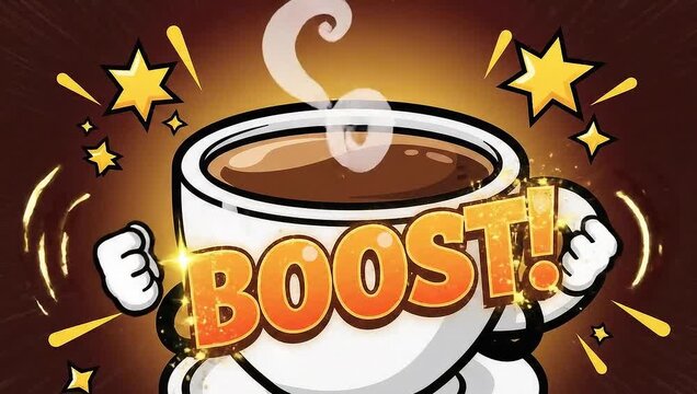 Boost Your Day with a Cup of Coffee.