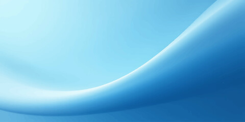 Fototapeta premium A smooth blue abstract wave background featuring a flowing gradient design with soft light curves and vector line patterns for a modern business motion art wallpaper