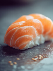 close up of japanese sushi
