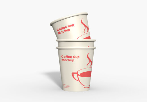 Paper Coffee Cup Mockup