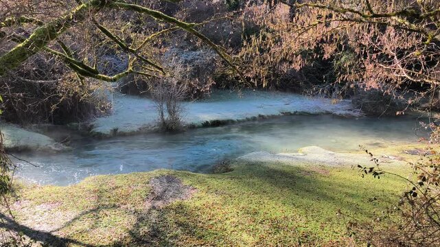 Fiume Aniene presso Trevi nel Lazio - Frosinone - Lazio - Parco Naturale Regionale dei Monti Simbruini