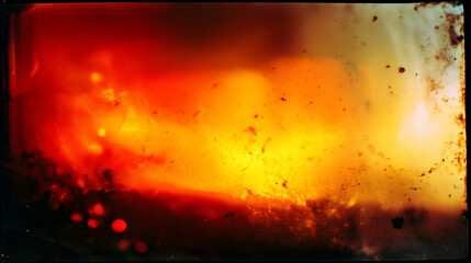 Dirty Analog Film Burn Light Leak Texture Background