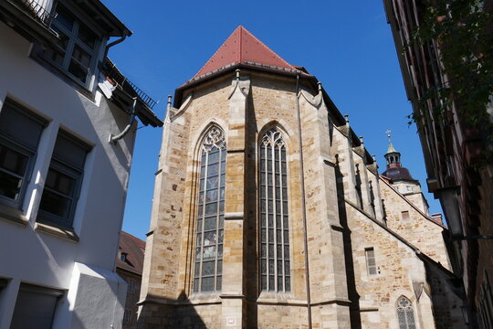 Martinskirche in der Altstadt von Kirchheim unter Teck