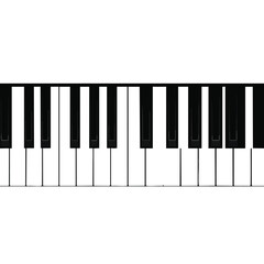 Fototapeta premium Piano Keyboard Keys