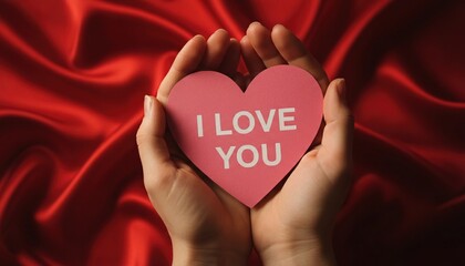 Romantic love concept with heart symbol expressing affection, passion, and emotional connection.