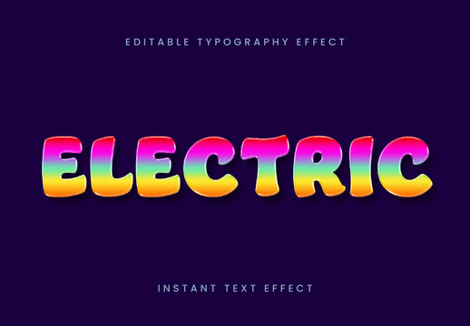 Hyper Color Gradient Text Effect