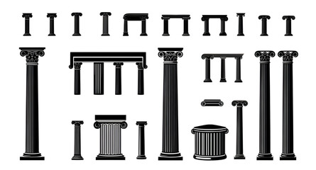 ancient column, stone column, classical pillar, greek column, roman column, antique architecture, historic structure, temple column, ruins column, heritage art, old civilization, archaeology, monument