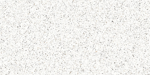 Obraz premium Brown and white surface of terrazzo floor texture background. terrazzo stone mosaic texture. quartz surface for bathroom or kitchen countertop. rock stone marble backdrop textured illustration.