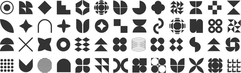 Versatile set of graphic geometric assets featuring grids, patterns, and modular elements. Ideal for modern layouts, branding, posters, presentations, web design, and contemporary visual projects.