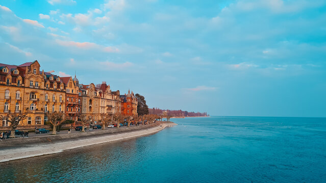 Konstanz Lakefront: Historic Architecture along Lake Constance