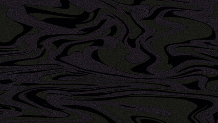 Dark Green Abstract Wavy Pattern Background