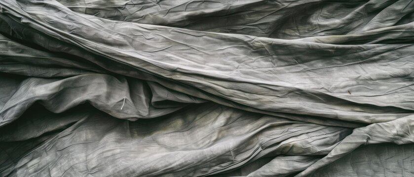 Dirty fabric cover oil stain fold wrinkle crumpled texture