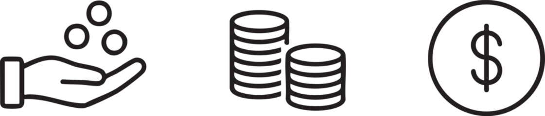 Obraz premium Finance Banking Financial Management And Investment Graphic Icons