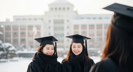 Winter Graduation with Friends