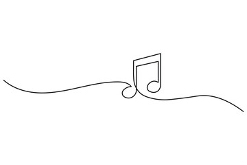 Musical instruments forming continuous one line art of a modern jazz band illustration  1  © Shakhawat