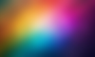 Obraz premium Vibrant Abstract Rainbow Gradient Background with Smooth Color Blending and Soft Mesh Texture for Modern Graphic Design