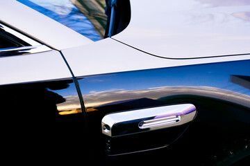 Concealed car door handles