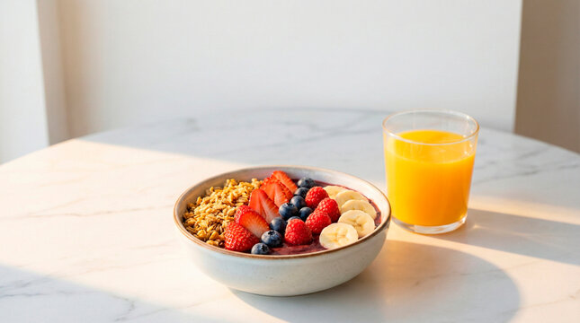 Vibrant Healthy Breakfast