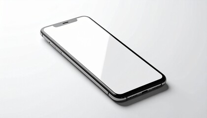 シンプルな背景　スマートフォン、モバイルフォンのイメージ画像