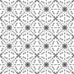 black and white seamless pattern