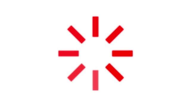 Minimalist Buffering Loading Spinner Animation 